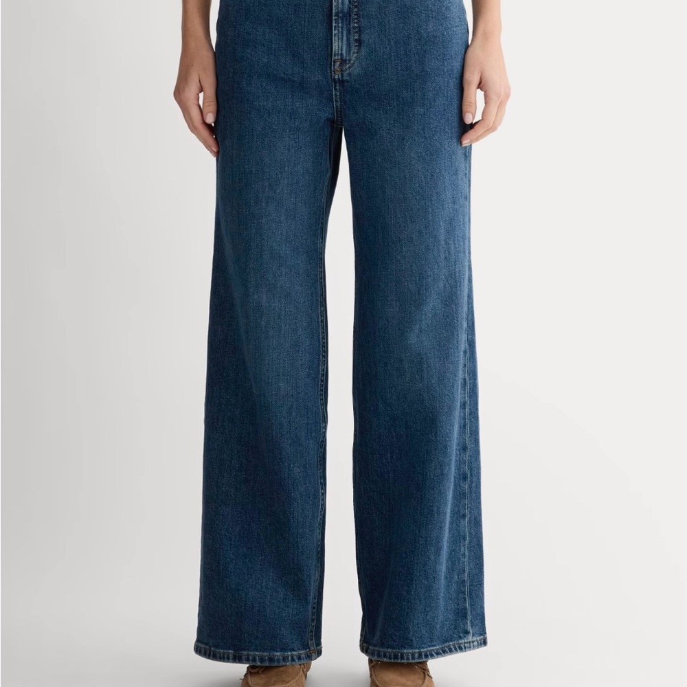 Everlane Way High Sailor Wide-Leg Jeans